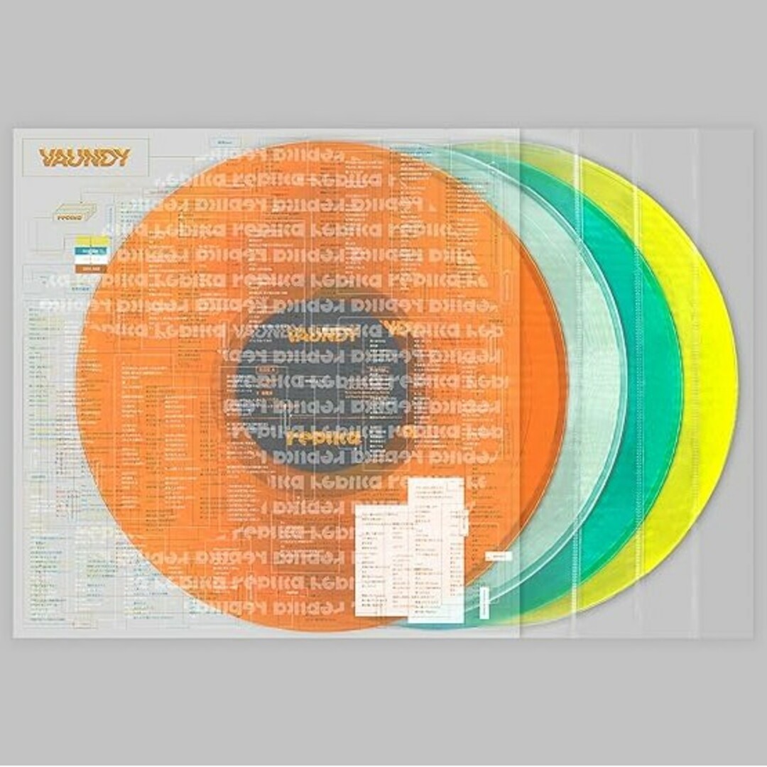 Vaundy replica レコード メガジャケ付 未開封新品 LP Vaundy replica レコード メガジャケ付 未開封新品 LP