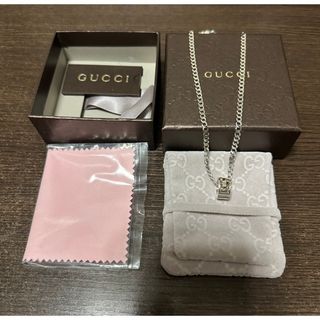 グッチ(Gucci)のGUCCI グッチ　ネックレス  Gリング(ネックレス)