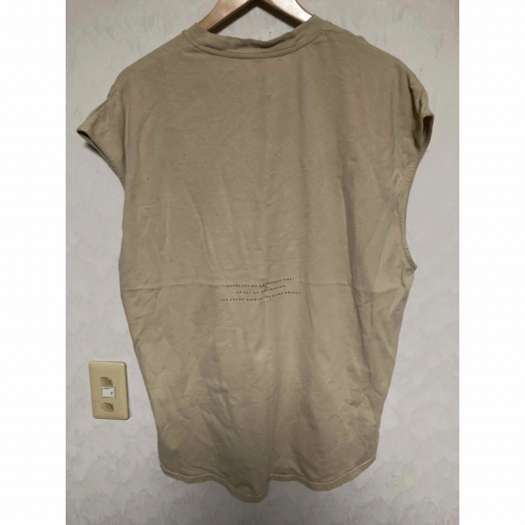 amat アパレル  ノースリーブ Tシャツ XL メンズのトップス(タンクトップ)の商品写真