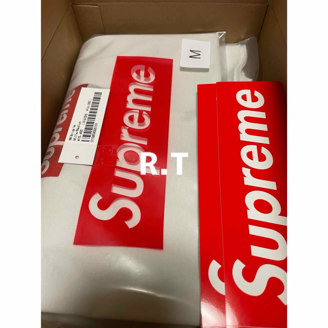 Supreme(シュプリーム)のSupreme MM6 Maison Margiela Box Logo Tee メンズのトップス(Tシャツ/カットソー(半袖/袖なし))の商品写真