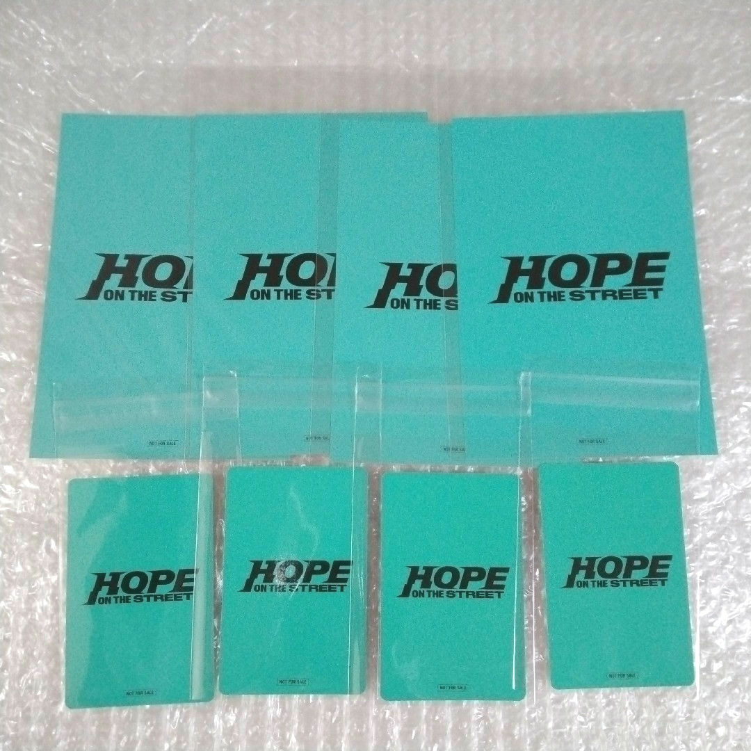 防弾少年団(BTS)(ボウダンショウネンダン)のBTS J-HOPE HOPE ON THE STREET ユニバ特典×4 エンタメ/ホビーのCD(K-POP/アジア)の商品写真