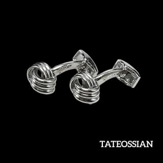 タテオシアン(TATEOSSIAN)のTATEOSSIAN ノットリブ カフス ta101(カフリンクス)