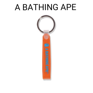 A BATHING APE - A BATHING APE  エイプ　キーホルダー　オレンジ　新品未開封