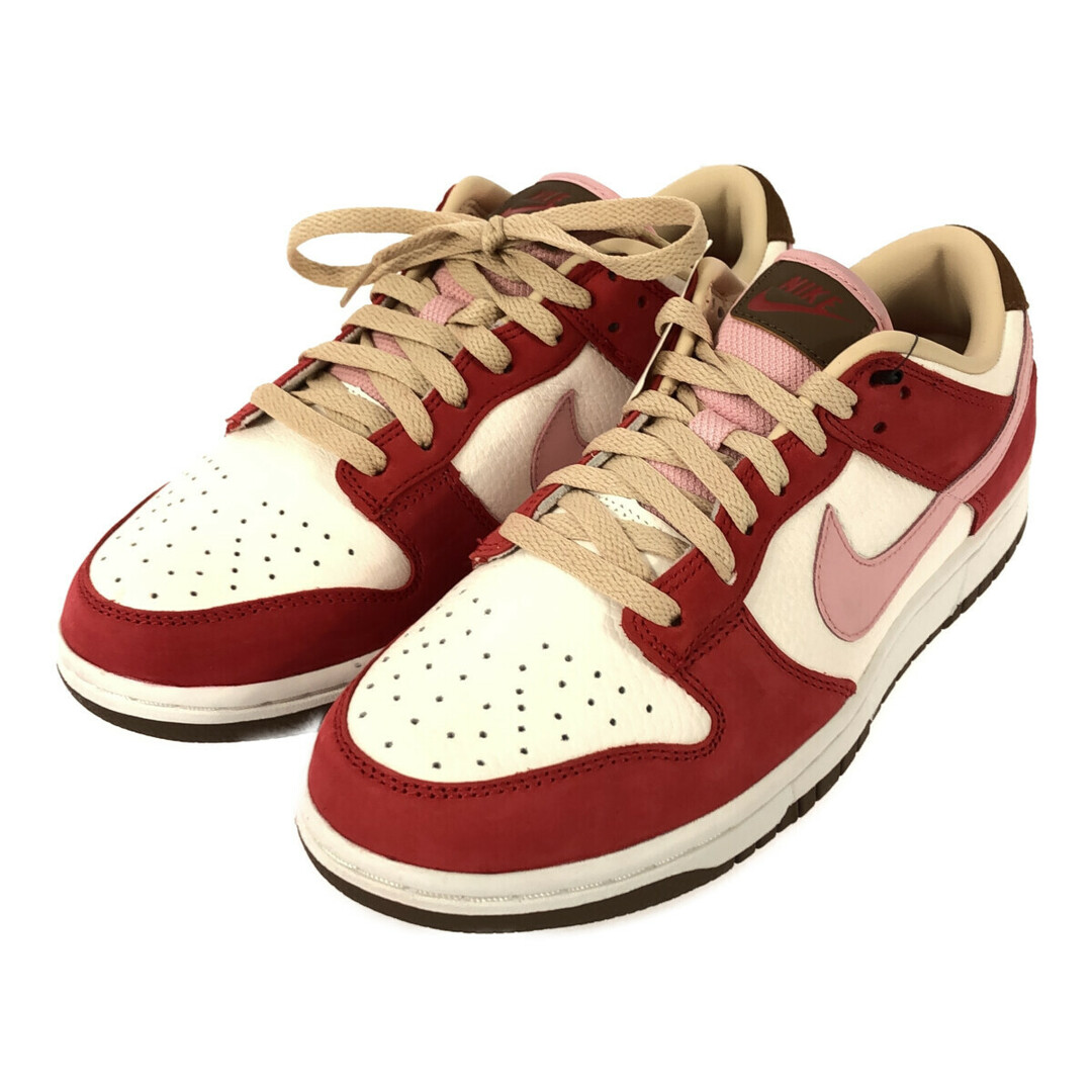 NIKE(ナイキ)のNIKE WMNS DUNK LOW PREMIUM BACON SPORT RED SHEEN FB7910-600 26cm メンズの靴/シューズ(スニーカー)の商品写真