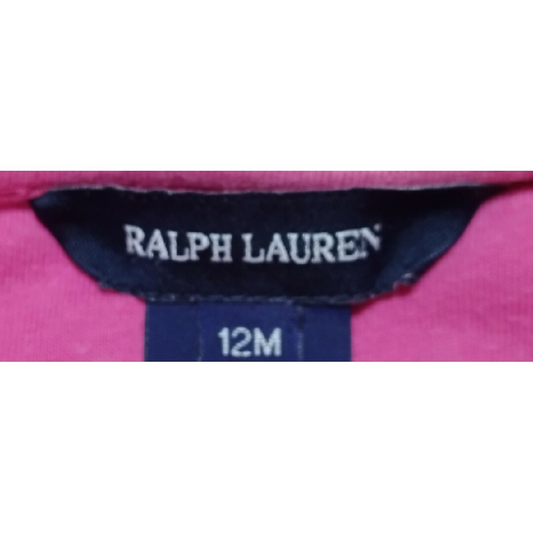 Ralph Lauren(ラルフローレン)の【美品】Ralph Lauren(ラルフローレン)ベビーワンピース 12M キッズ/ベビー/マタニティのベビー服(~85cm)(ワンピース)の商品写真