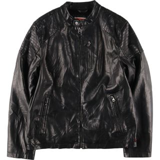 リーバイス(Levi's)の古着 リーバイス Levi's フェイクレザージャケット メンズM /eaa428536(レザージャケット)