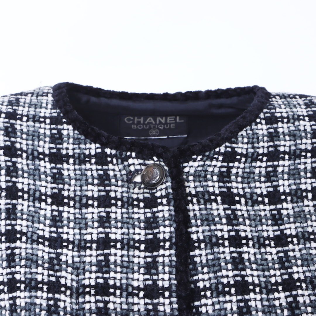 CHANEL(シャネル)のシャネル CHANEL ツイード ジャケット ウール レディースのジャケット/アウター(その他)の商品写真