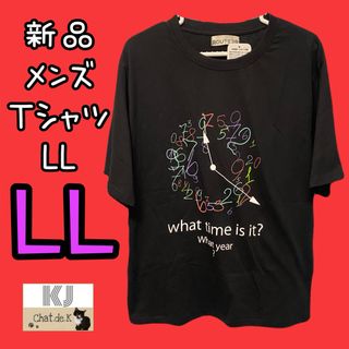 【新品】大きいサイズ メンズ Tシャツ LL(Tシャツ/カットソー(半袖/袖なし))