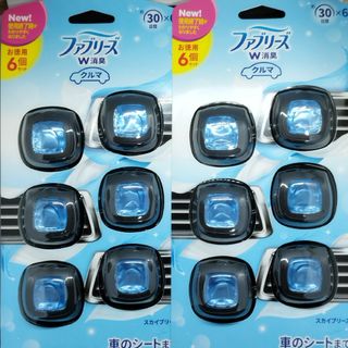 P&G - P&G ファブリーズ 車用 スカイブリーズ 6個×2セット