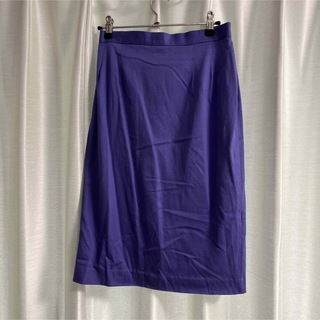 ロブジェ(LOBJIE)のロブジェ タイトスカート ペンシルスカート 紫(ひざ丈スカート)