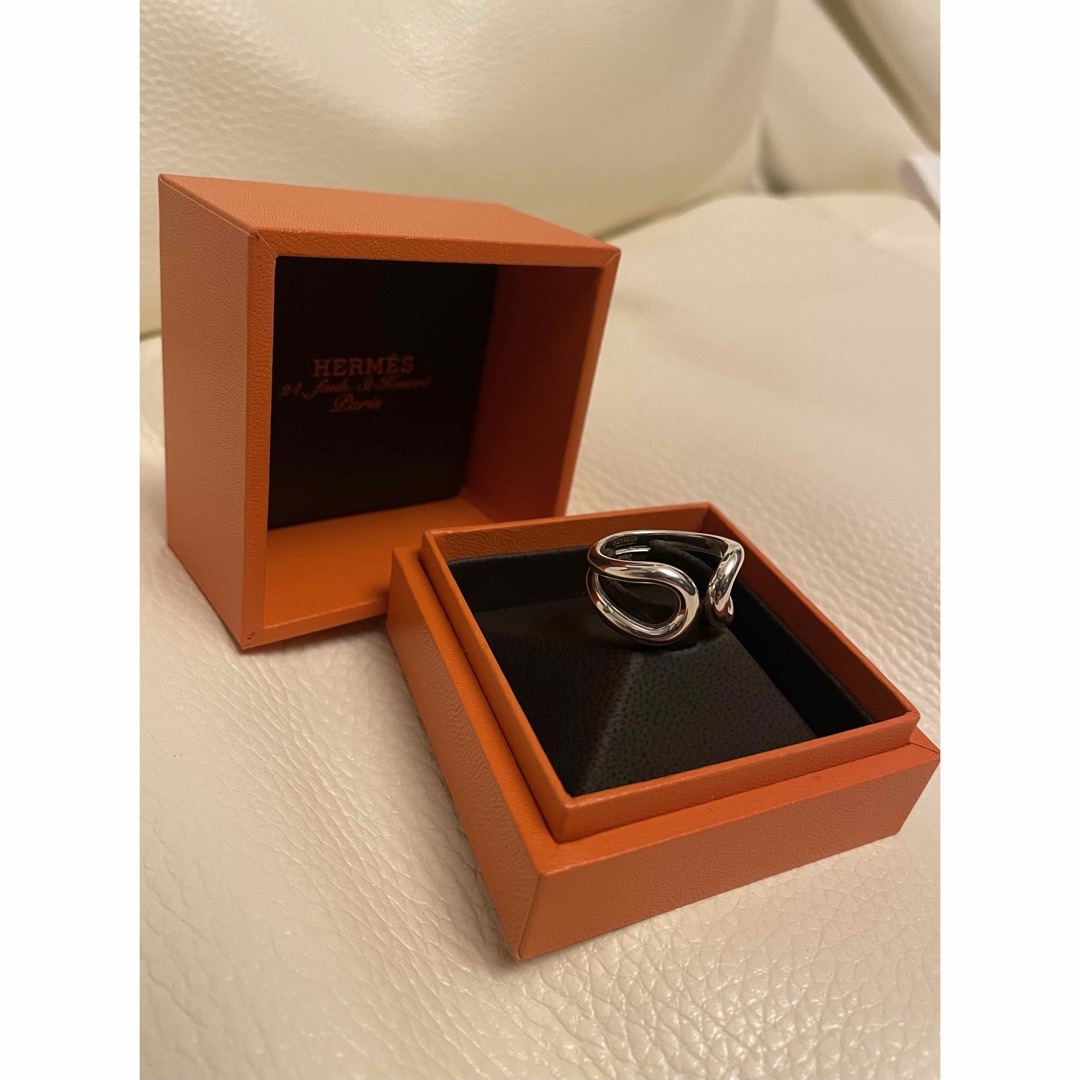 Hermes(エルメス)の美品　HERMES (エルメス) - Lima ring（リマ）PM リング メンズのアクセサリー(リング(指輪))の商品写真