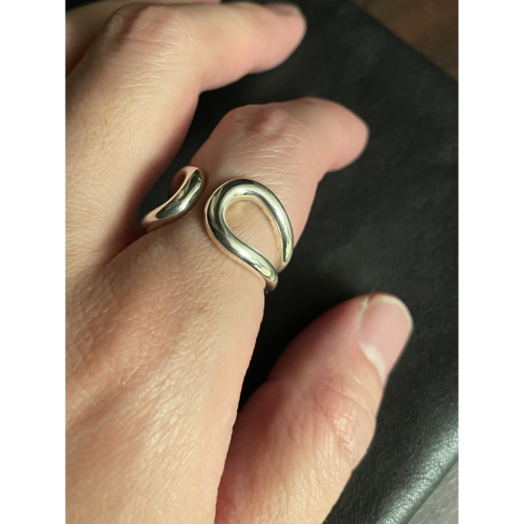 Hermes(エルメス)の美品　HERMES (エルメス) - Lima ring（リマ）PM リング メンズのアクセサリー(リング(指輪))の商品写真