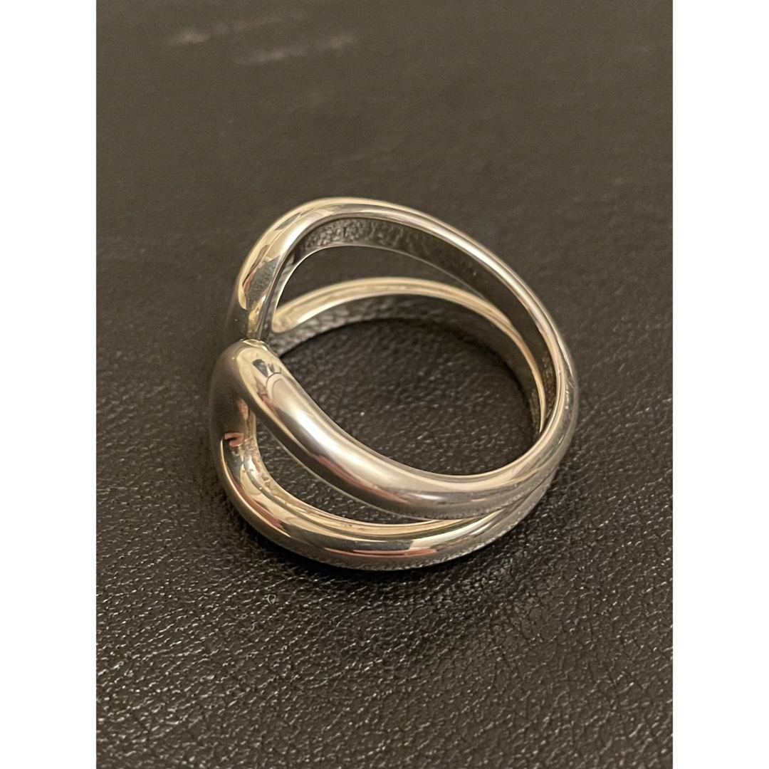 Hermes(エルメス)の美品　HERMES (エルメス) - Lima ring（リマ）PM リング メンズのアクセサリー(リング(指輪))の商品写真