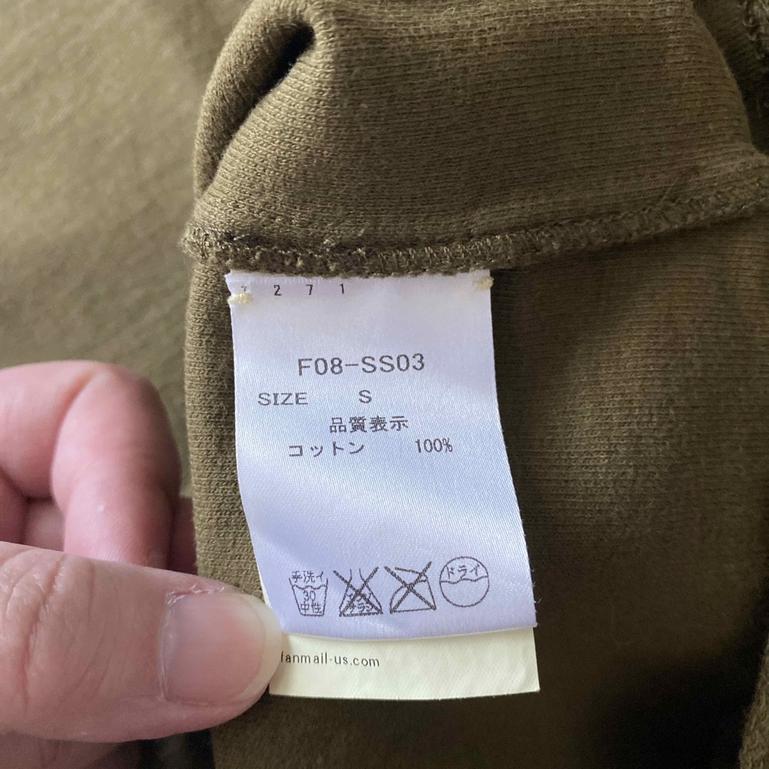 Fanmail ファンメール コットン カットソー USA製 メンズのトップス(Tシャツ/カットソー(七分/長袖))の商品写真