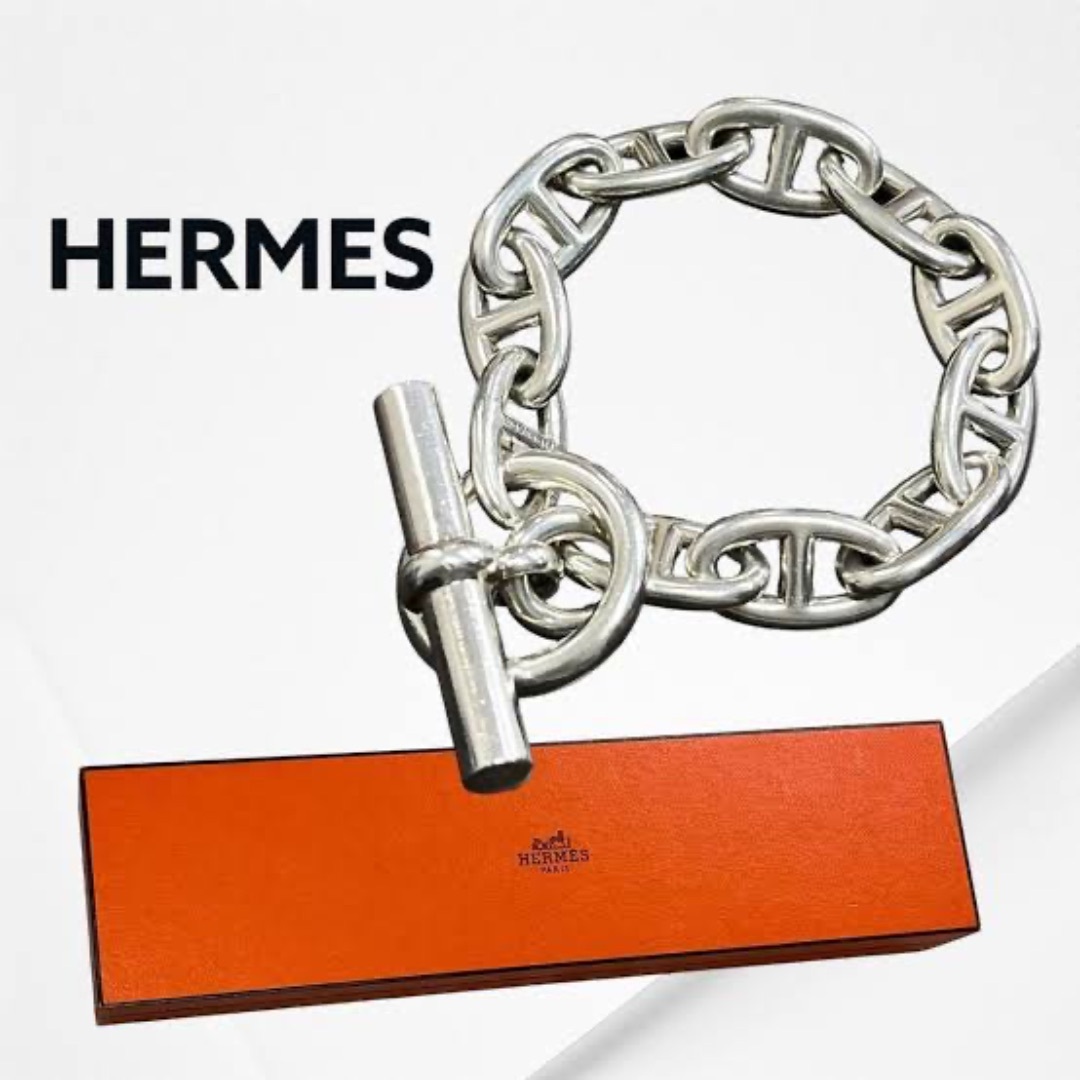 HERMES - まっしゅ【新品未使用】HERMES シェーヌダンクルGM 11コマ