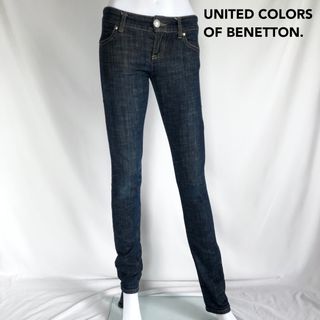 ユナイテッドカラーズオブベネトン(UNITED COLORS OF BENETTON.)の【UNITED COLORS OF BENETTON. 】スリム　デニムパンツ　(デニム/ジーンズ)