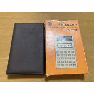 シャープ(SHARP)のSHARP 電卓　EL-345(オフィス用品一般)