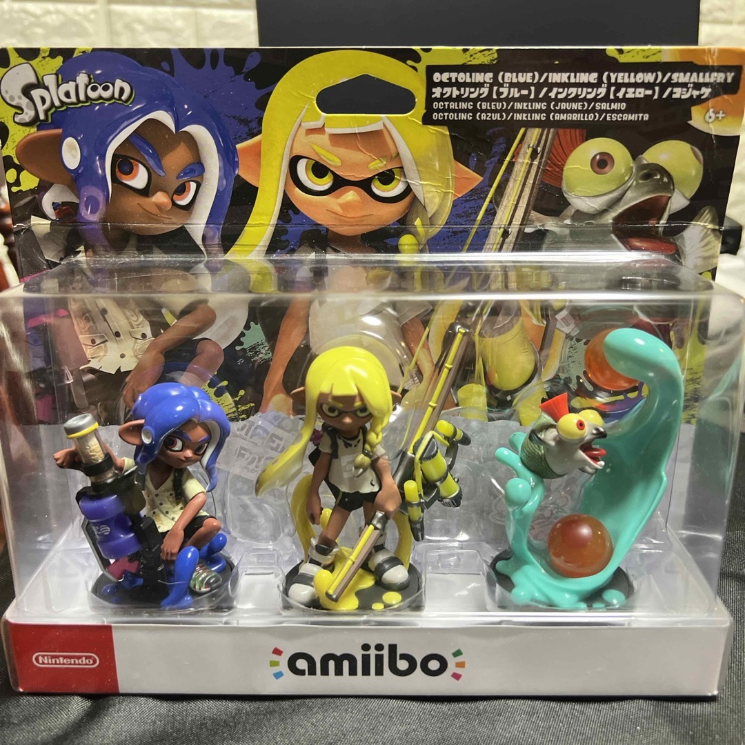 任天堂(ニンテンドウ)のamiibo スプラトゥーン　トリプルセット エンタメ/ホビーのフィギュア(ゲームキャラクター)の商品写真