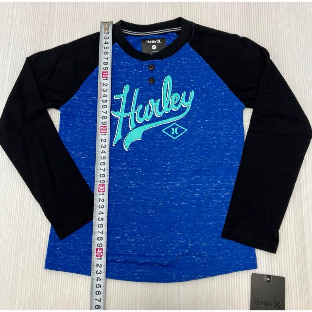 Hurley(ハーレー)の送料無料 新品 HURLEY X ハーレー ボーイズ 長袖 Tシャツ 100 キッズ/ベビー/マタニティのキッズ服男の子用(90cm~)(Tシャツ/カットソー)の商品写真