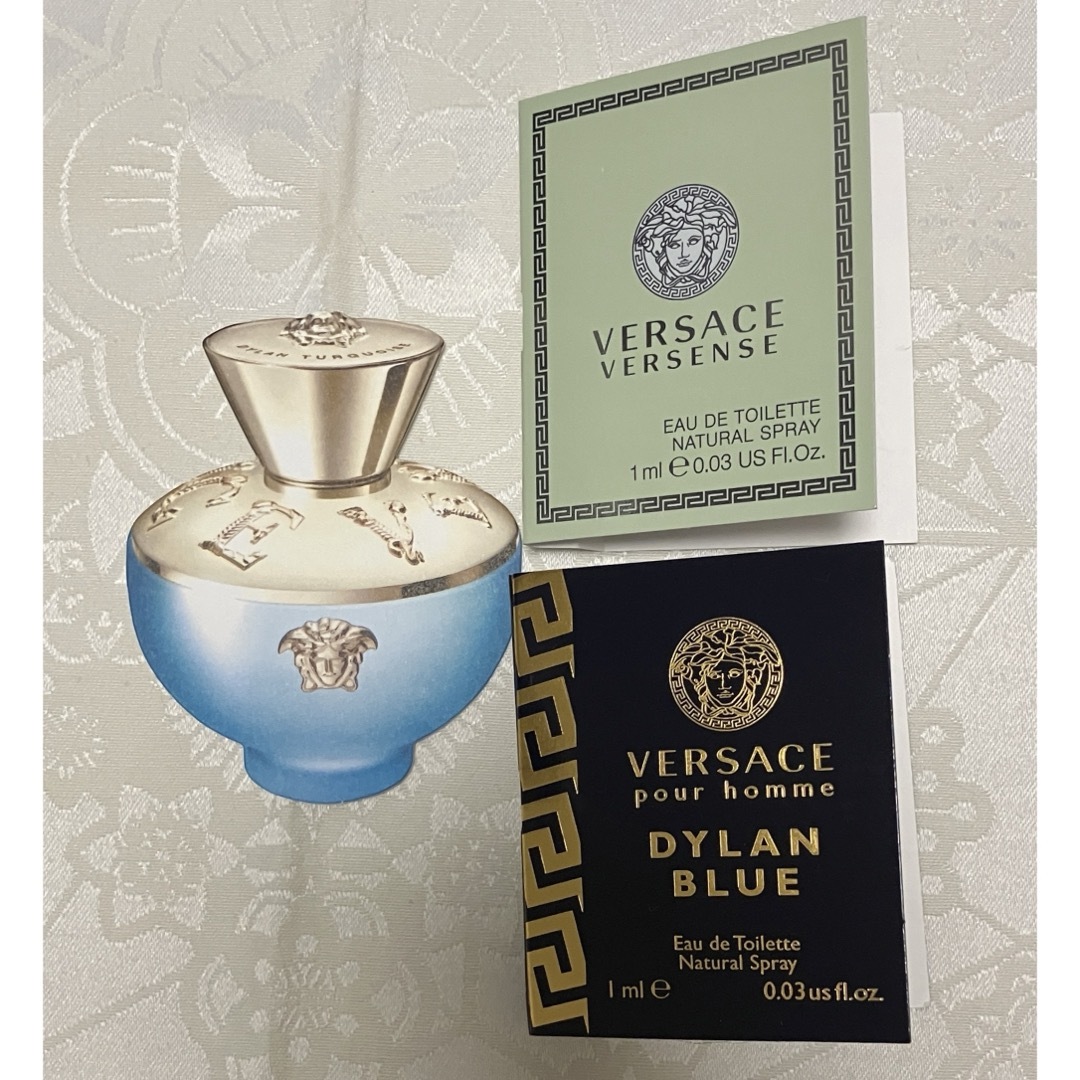 VERSACE(ヴェルサーチ)のヴェルサーチェ ディランブルー ヴェルセンス オードトワレ 試供品 香水サンプル コスメ/美容の香水(香水(女性用))の商品写真