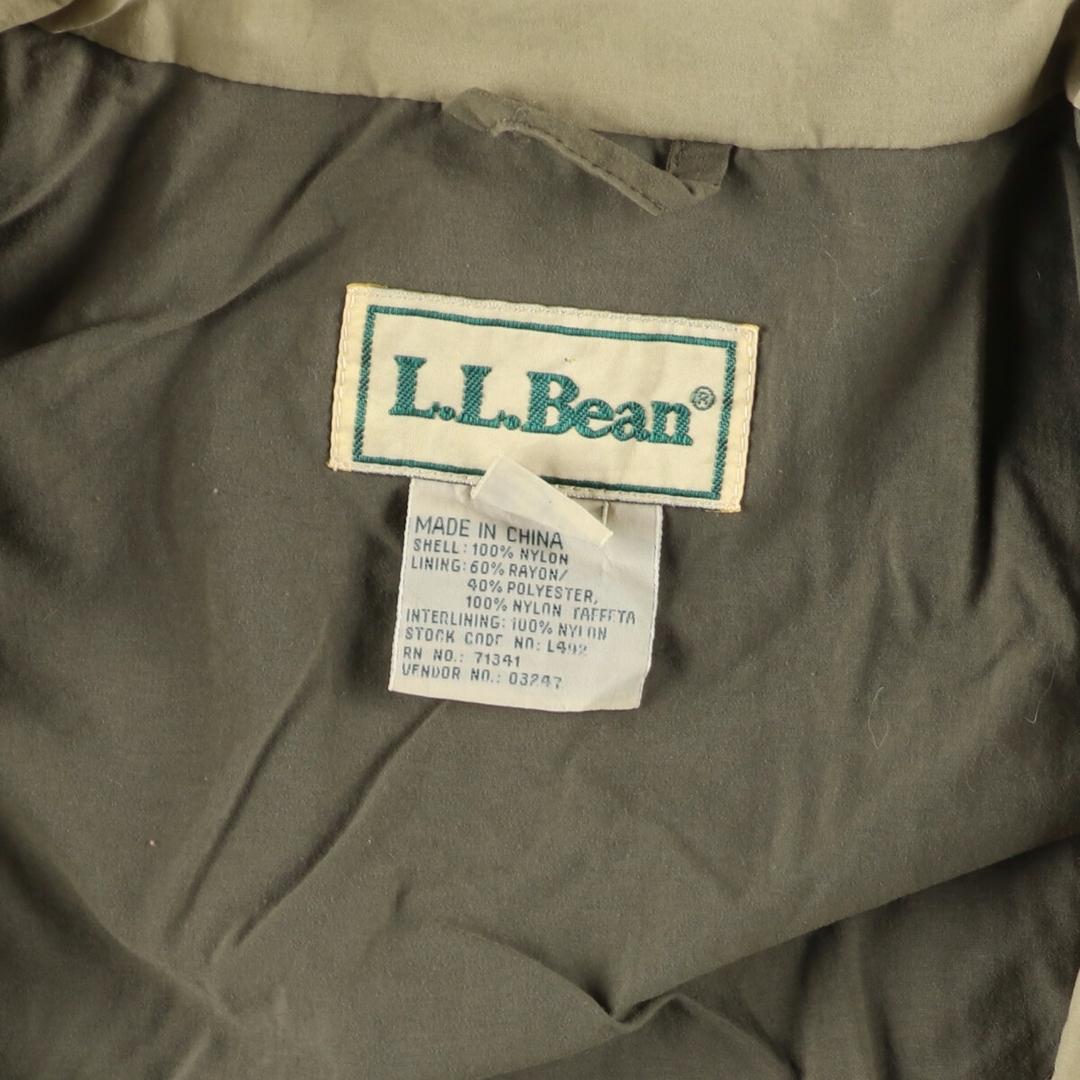 L.L.Bean(エルエルビーン)の古着 80年代 エルエルビーン L.L.Bean マウンテンジャケット シェルジャケット メンズXL ヴィンテージ /eaa428233 メンズのジャケット/アウター(マウンテンパーカー)の商品写真