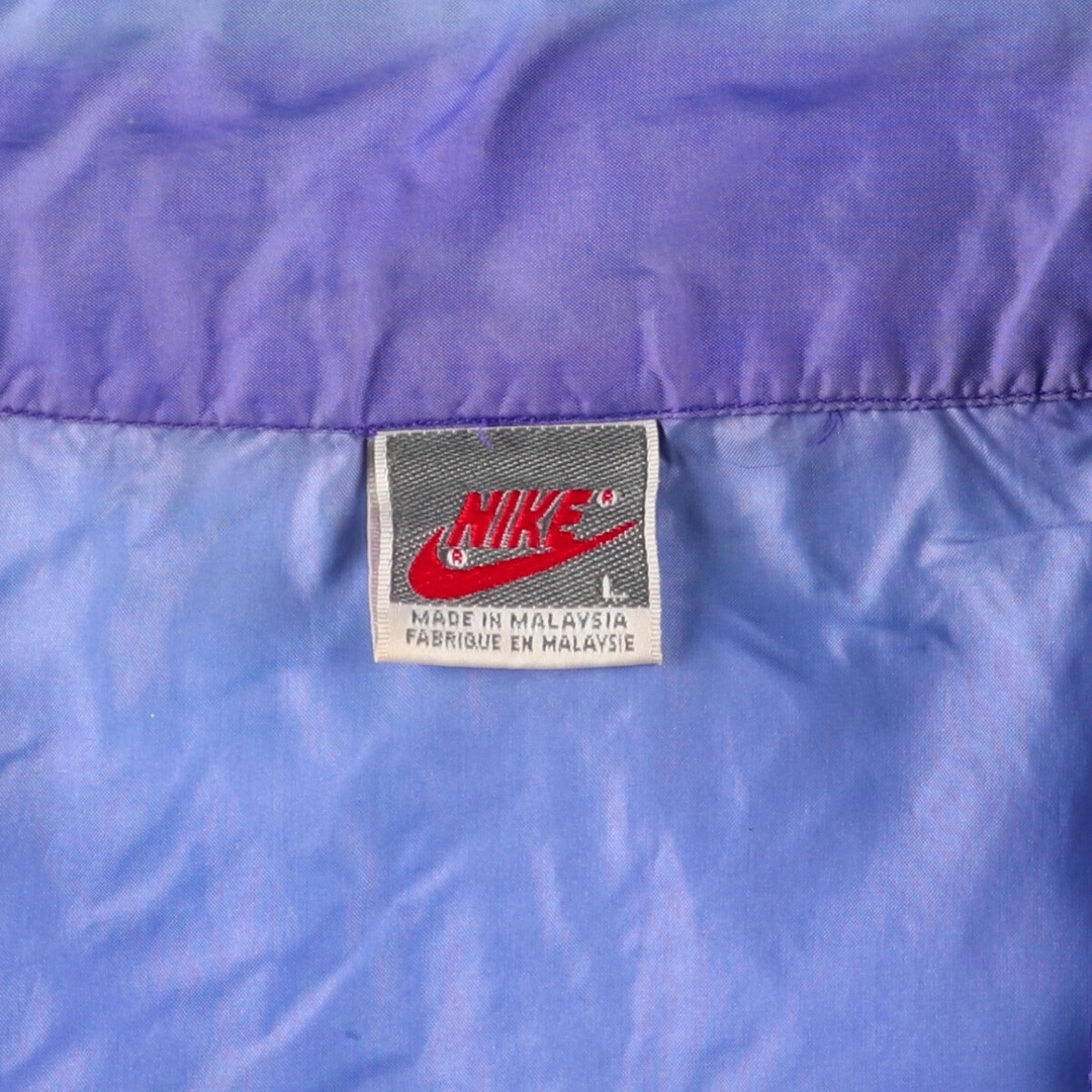 NIKE(ナイキ)の古着 90年代 ナイキ NIKE 銀タグ ナイロンジャケット メンズL ヴィンテージ /eaa428247 メンズのジャケット/アウター(ナイロンジャケット)の商品写真
