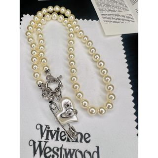 ヴィヴィアンウエストウッド(Vivienne Westwood)のヴィヴィアンウエストウッド   ORIETTA ネックレス スワロフスキーパール(ネックレス)