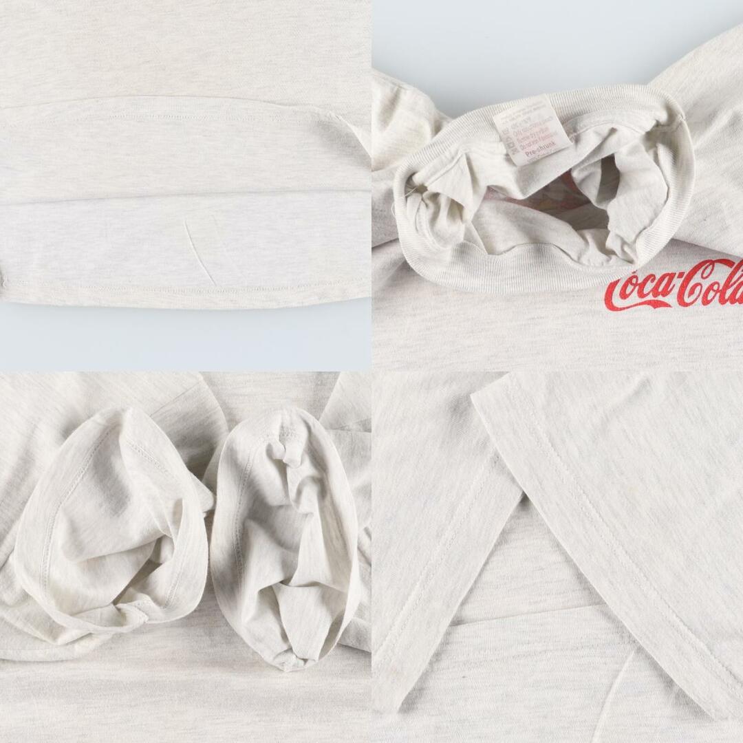 Hanes(ヘインズ)の古着 ヘインズ Hanes COCA-COLA コカコーラ バックプリント アドバタイジングTシャツ メンズXL /eaa435003 メンズのトップス(Tシャツ/カットソー(半袖/袖なし))の商品写真