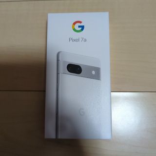 グーグルピクセル(Google Pixel)の新品未使用Google Pixel 7a 128GB Snow(スマートフォン本体)