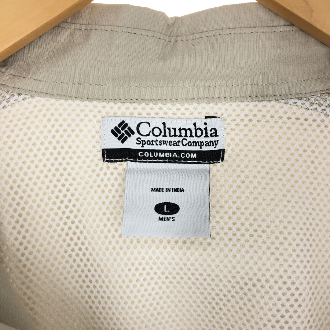 Columbia(コロンビア)の古着 00年代 コロンビア Columbia COLUMBIA.COM 長袖 フィッシングシャツ メンズL /eaa431716 メンズのトップス(シャツ)の商品写真