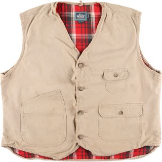 WOOLRICH - 古着 80年代 ウールリッチ WOOLRICH ハンティングベスト USA製 メンズXXL ヴィンテージ /eaa433546