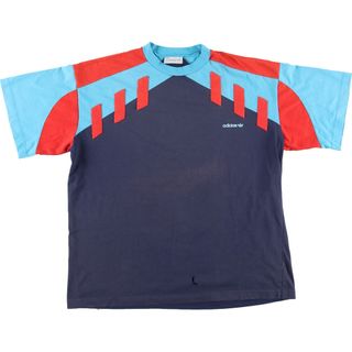 アディダス(adidas)の古着 90年代 アディダス adidas ワンポイントロゴTシャツ メンズXL ヴィンテージ /eaa428194(Tシャツ/カットソー(半袖/袖なし))