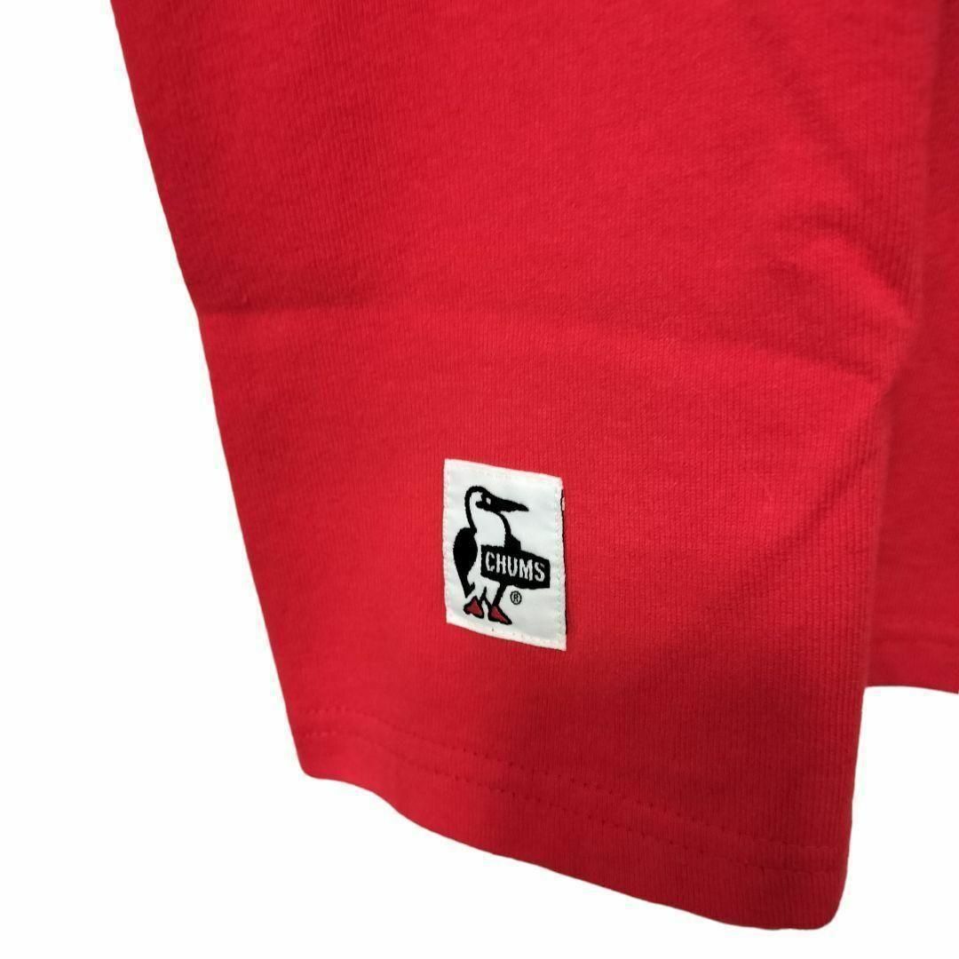 CHUMS(チャムス)の【新品】CHUMS Tokyo T-Shirt Mサイズ 赤 メンズのトップス(Tシャツ/カットソー(半袖/袖なし))の商品写真