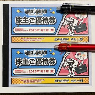 ヴィレッジヴァンガード株主優待⭐️24000円分(ショッピング)