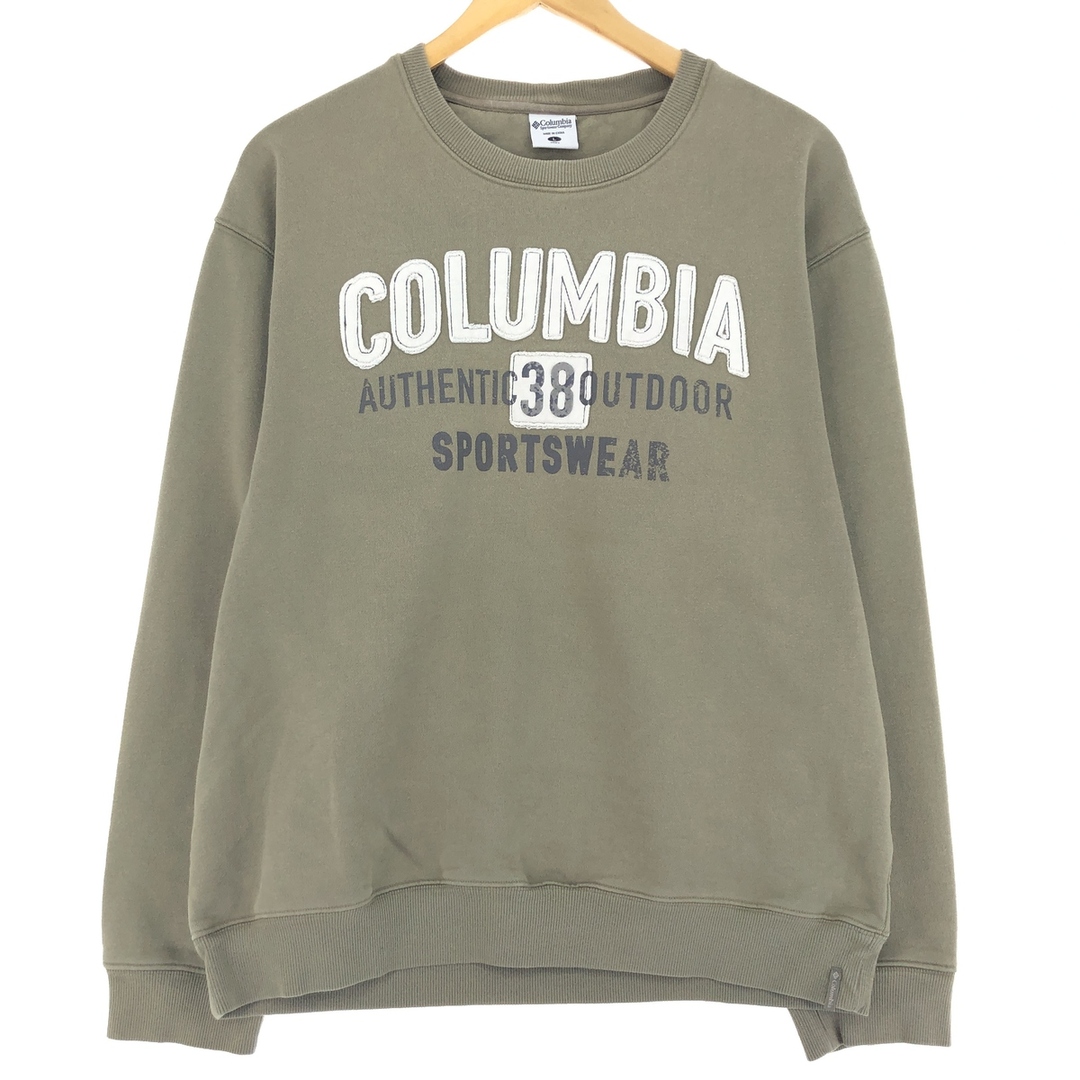 Columbia(コロンビア)の古着 00年代 コロンビア Columbia ワンポイントロゴスウェットシャツ トレーナー メンズL /eaa411359 メンズのトップス(スウェット)の商品写真