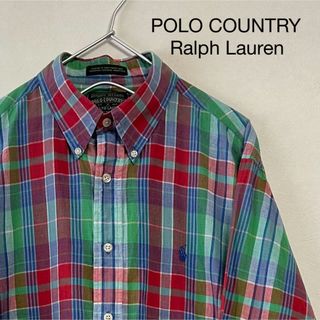 ラルフローレン(Ralph Lauren)の古着 90s Ralph Lauren POLO COUNTRY 長袖BDシャツ(シャツ)