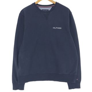 トミーヒルフィガー(TOMMY HILFIGER)の古着 トミーヒルフィガー TOMMY HILFIGER スウェットシャツ トレーナー メンズL /eaa411915(スウェット)