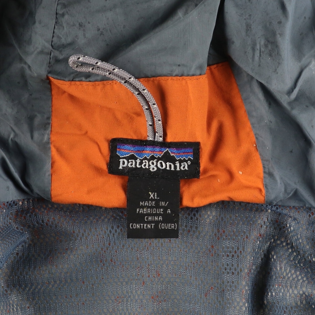 patagonia(パタゴニア)の古着 訳あり特価 00年代 パタゴニア Patagonia STORM JACKET ストームジャケット 83602F8 マウンテンパーカー シェルジャケット メンズXL ヴィンテージ /eaa431600 メンズのジャケット/アウター(マウンテンパーカー)の商品写真