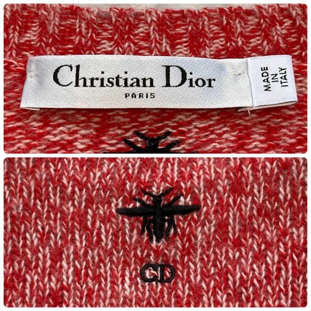 Christian Dior(クリスチャンディオール)の［極美品］ディオール　ハート　DIORAMOUR セーター　カシミヤ　ウール レディースのトップス(ニット/セーター)の商品写真