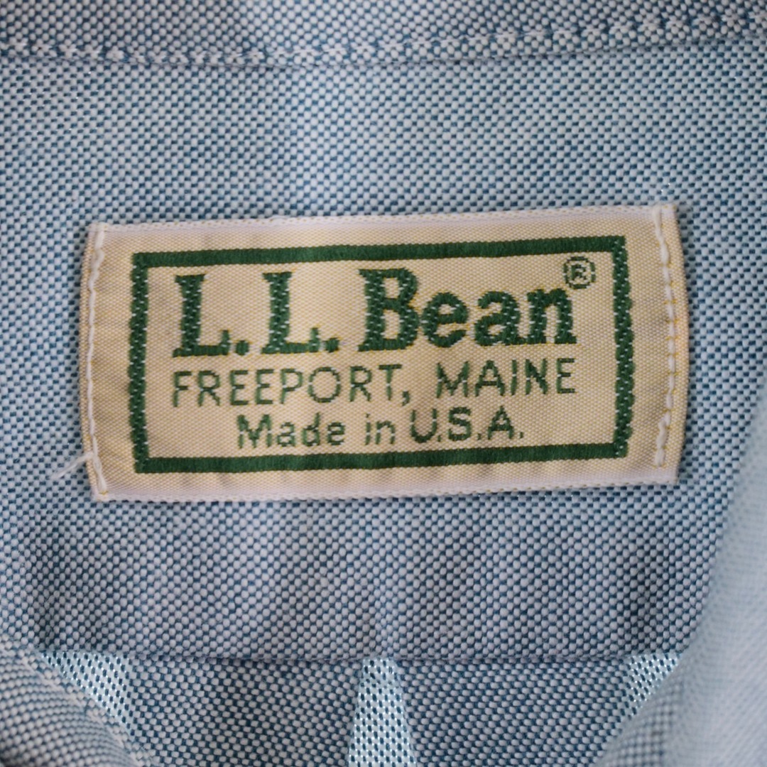 L.L.Bean(エルエルビーン)の古着 80年代 エルエルビーン L.L.Bean 長袖 ボタンダウンシャツ USA製 メンズM ヴィンテージ /eaa387346 メンズのトップス(シャツ)の商品写真