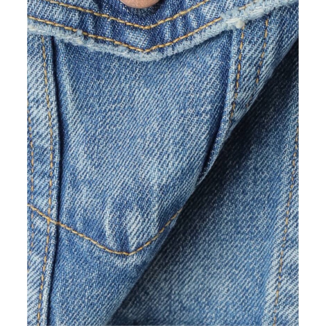 L'Appartement DEUXIEME CLASSE(アパルトモンドゥーズィエムクラス)の【RED CARD/レッド カード】 DENIM JACKET レディースのジャケット/アウター(Gジャン/デニムジャケット)の商品写真