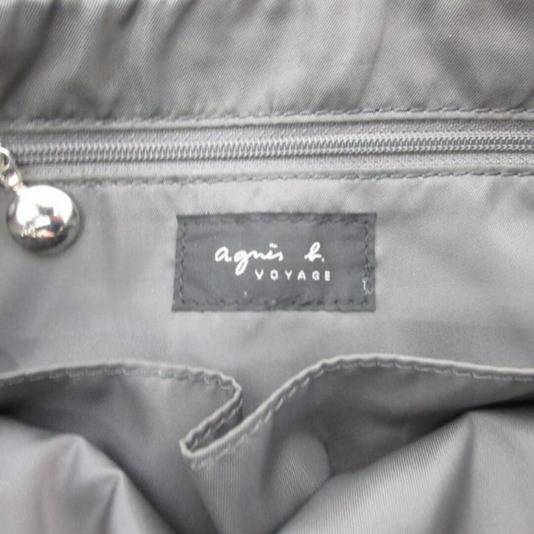 アニエスベー ショルダーバッグ ドット柄 ナイロン グリーン系 IBO48 レディースのバッグ(ショルダーバッグ)の商品写真