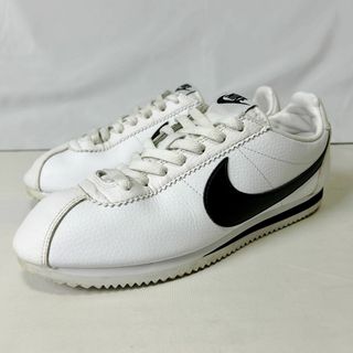 ナイキ(NIKE)の749571-100 ナイキ クラシック コルテッツ レザー 白黒 27cm(スニーカー)