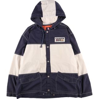 ラルフローレン(Ralph Lauren)の古着 90年代 ラルフローレン Ralph Lauren CHAPS チャップス バックプリント マウンテンパーカー シェルジャケット メンズL ヴィンテージ /eaa425822(マウンテンパーカー)