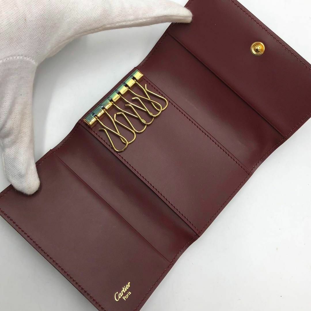 Cartier(カルティエ)の［新品未使用］cartier カルティエ マストライン 6連 キーケース レディースのファッション小物(キーケース)の商品写真