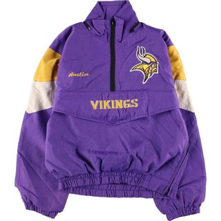 古着 NFL MINNESOTA VIKINGS ミネソタバイキングス アノラックジャケット メンズXL /eaa428589(ナイロンジャケット)