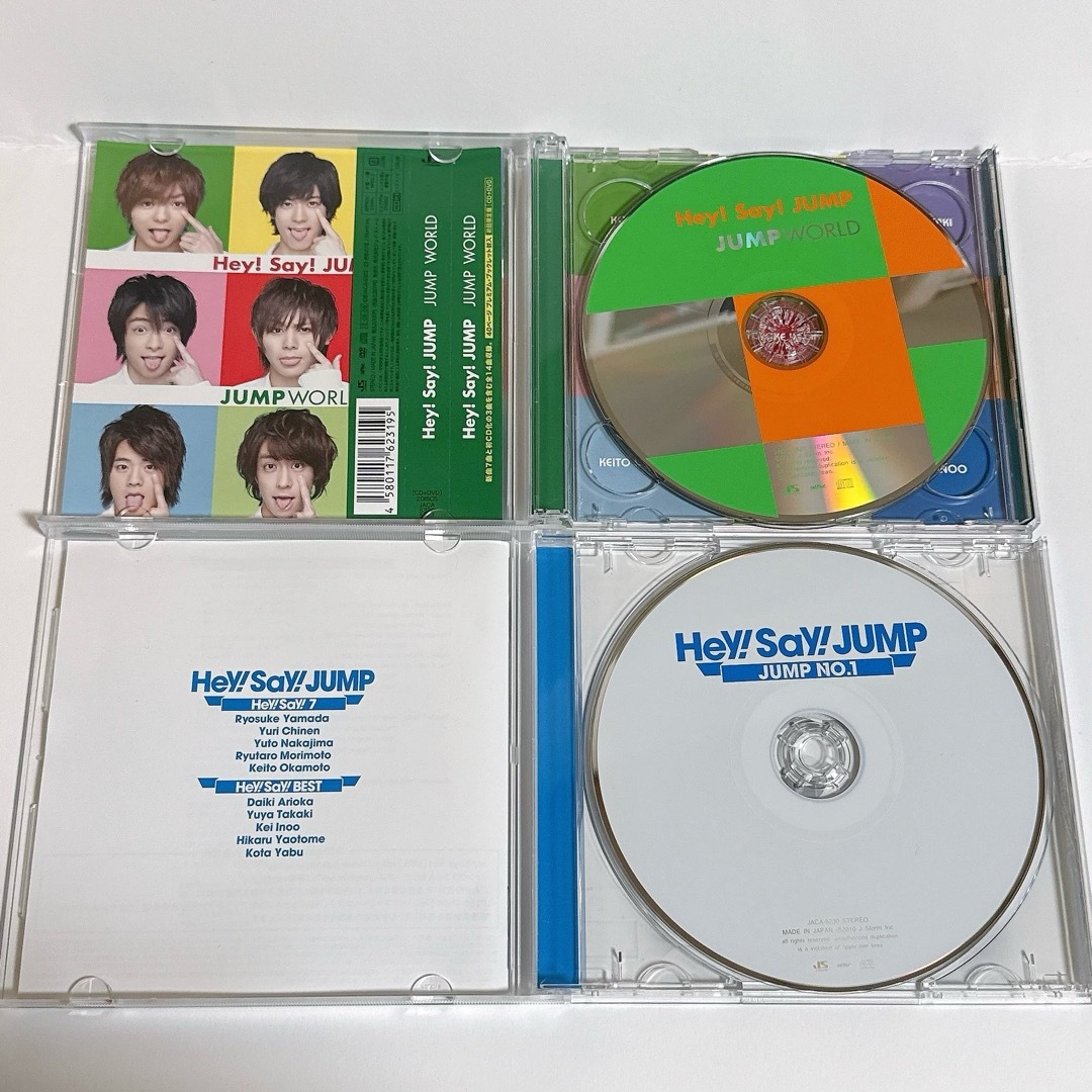 Hey! Say! JUMP(ヘイセイジャンプ)のHey!Say!JUMP アルバム CD 2点 エンタメ/ホビーのCD(ポップス/ロック(邦楽))の商品写真