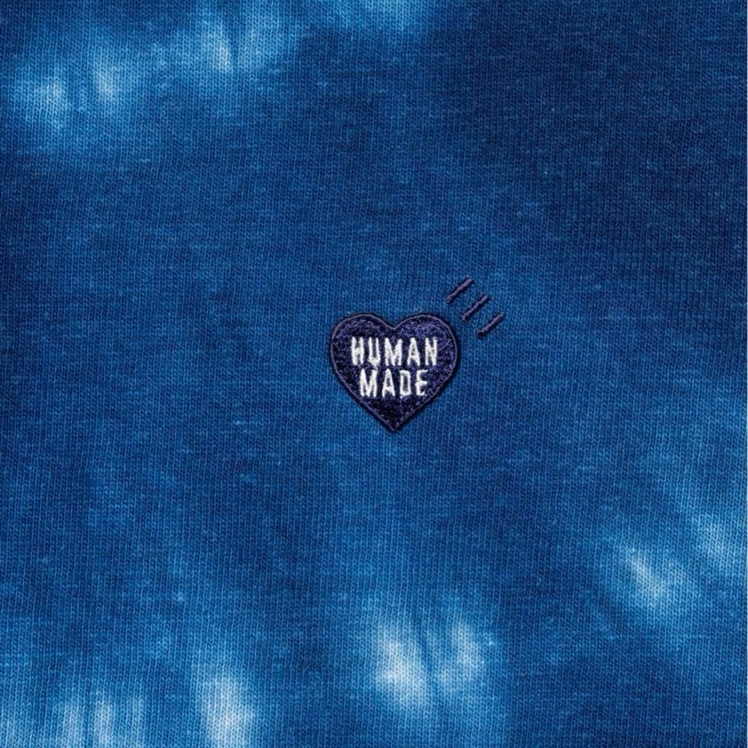 HUMAN MADE(ヒューマンメイド)のHUMAN MADE ヒューマンメイド Indigo Dyed T-Shirt メンズのトップス(Tシャツ/カットソー(半袖/袖なし))の商品写真