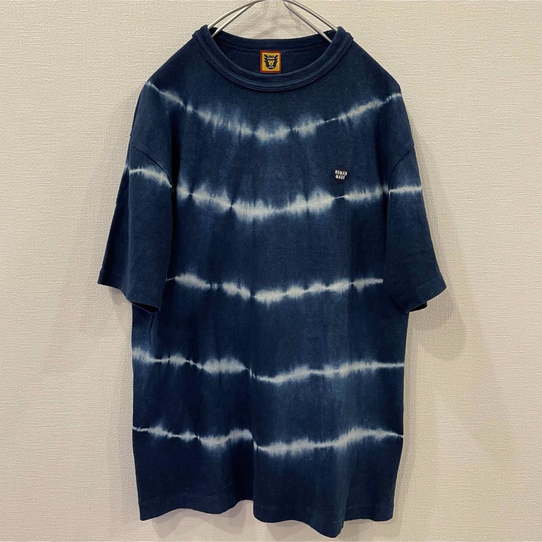 HUMAN MADE(ヒューマンメイド)のHUMAN MADE ヒューマンメイド Indigo Dyed T-Shirt メンズのトップス(Tシャツ/カットソー(半袖/袖なし))の商品写真