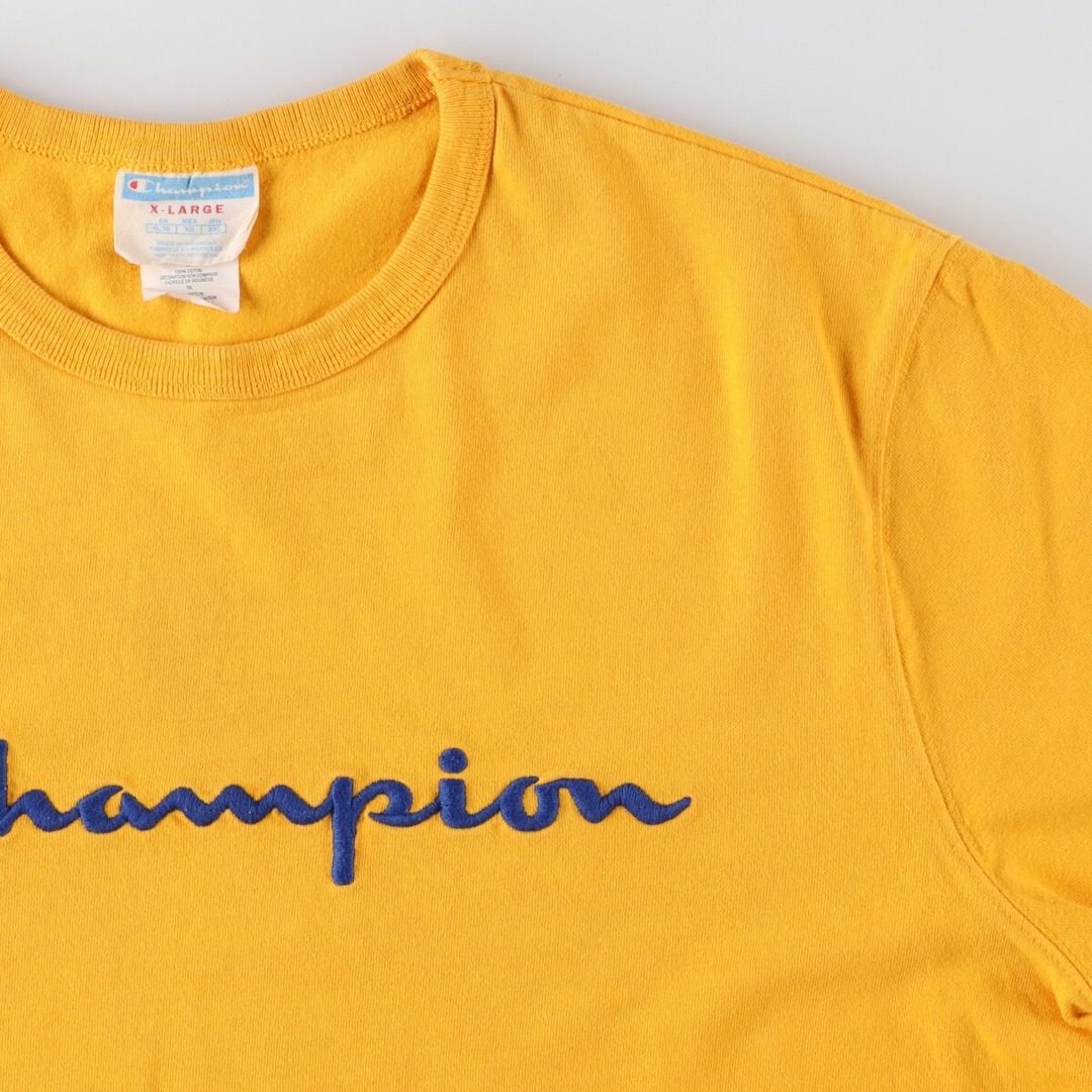 Champion(チャンピオン)の古着 チャンピオン Champion ロゴTシャツ メンズXL /eaa433120 メンズのトップス(Tシャツ/カットソー(半袖/袖なし))の商品写真